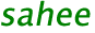 Logo sahee